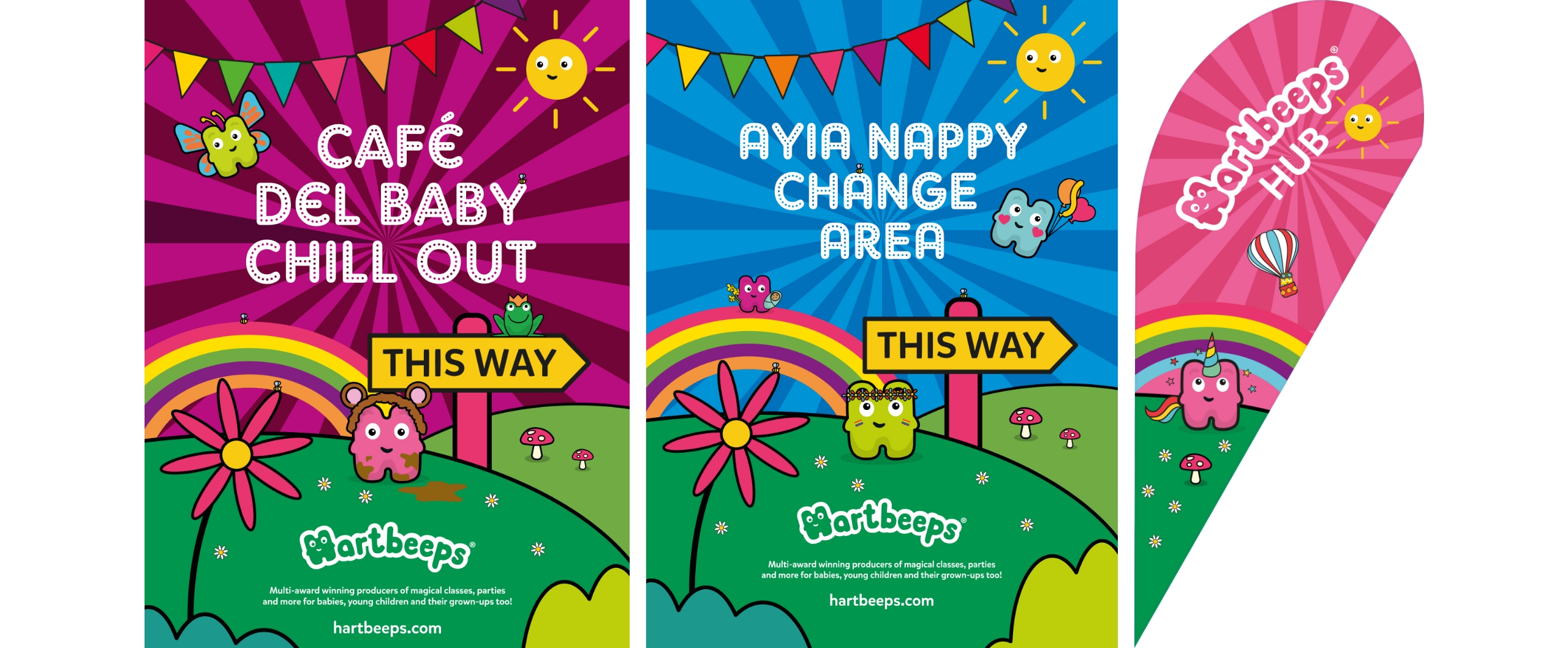 Graphic design for Hartbeeps