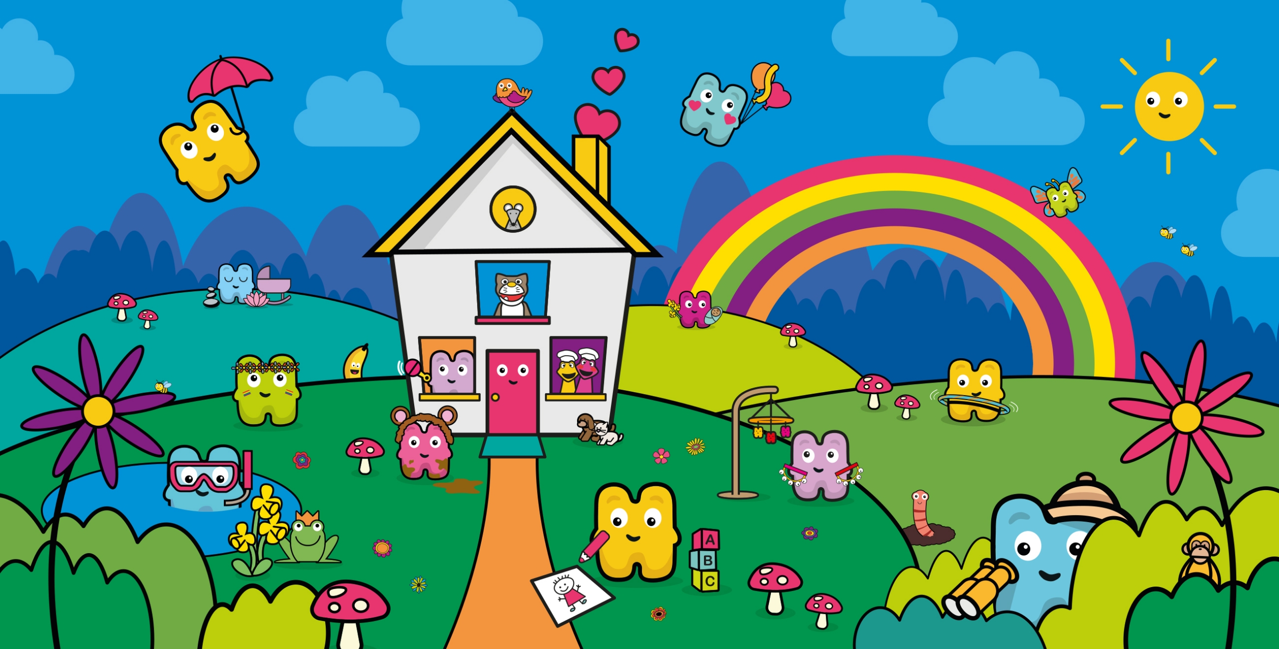 Graphic design for Hartbeeps