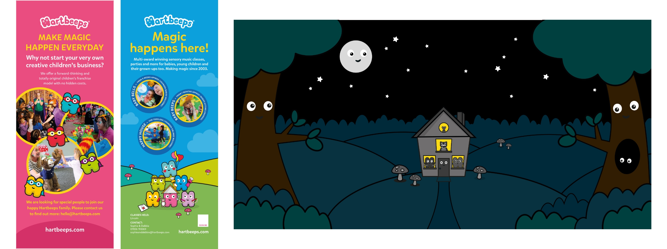 Graphic design for Hartbeeps